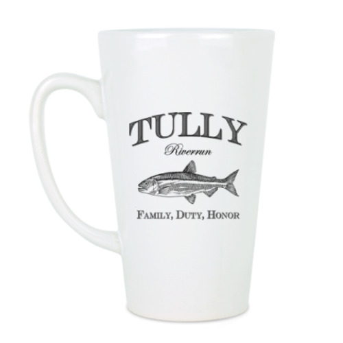 Чашка Латте с принтом Tully