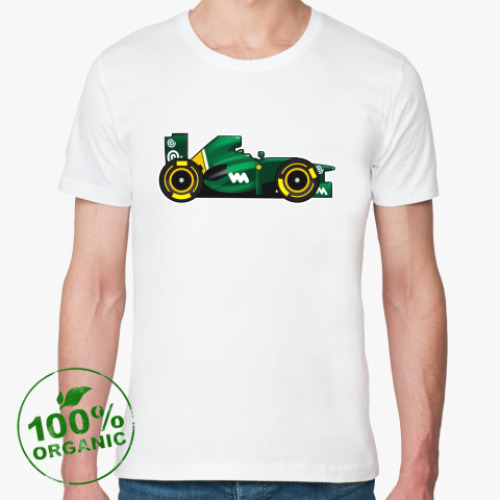 Футболка из органик-хлопка с принтом   CT01