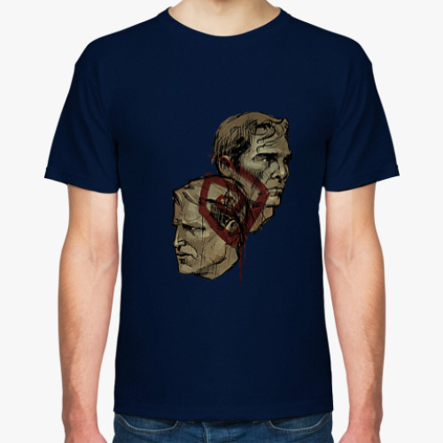 Футболка с принтом True Detective