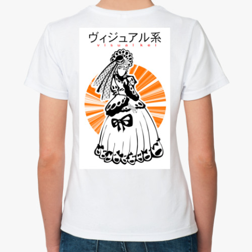 Классическая футболка с принтом Visual kei 4