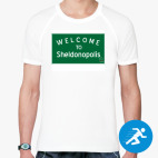 Мужская спортивная футболка