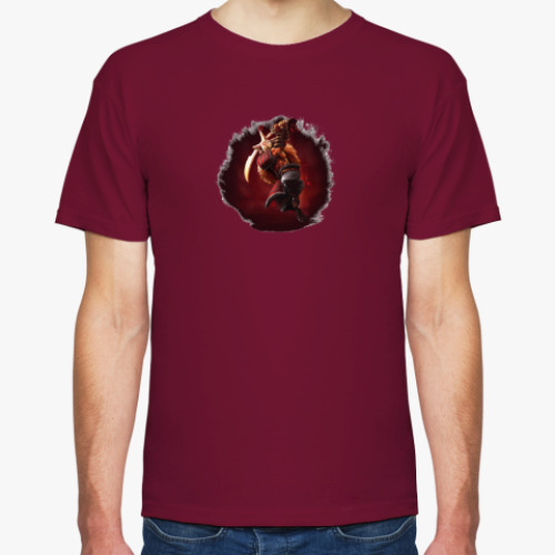 Футболка с принтом Jaggernaut from Dota