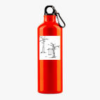 Металлическая бутылка 700 мл UV-DTF