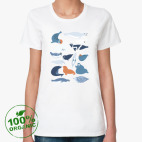 Женская футболка органик