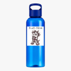 Прозрачная спортивная бутылка