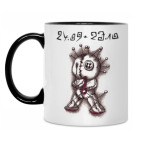 Кружка двухцветная