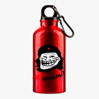 Металлическая бутылка 400 мл UV-DTF