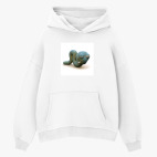 Толстовка худи оверсайз