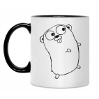 Кружка двухцветная