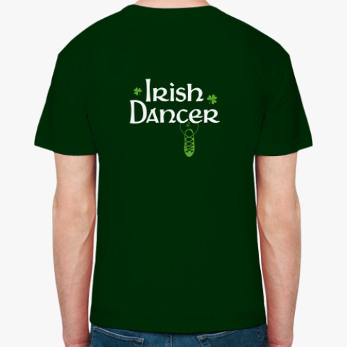 Футболка с принтом Irish dancer