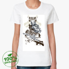 Женская футболка органик