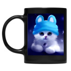 Кружка цветная UV-DTF