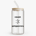 Банка с бамбуковой крышкой