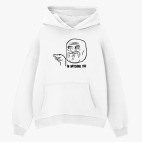 Толстовка худи оверсайз