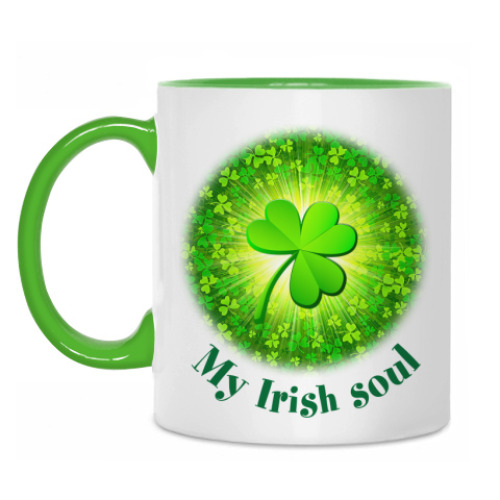 Кружка с принтом My Irish Soul
