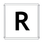 Буква R