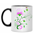 Кружка двухцветная