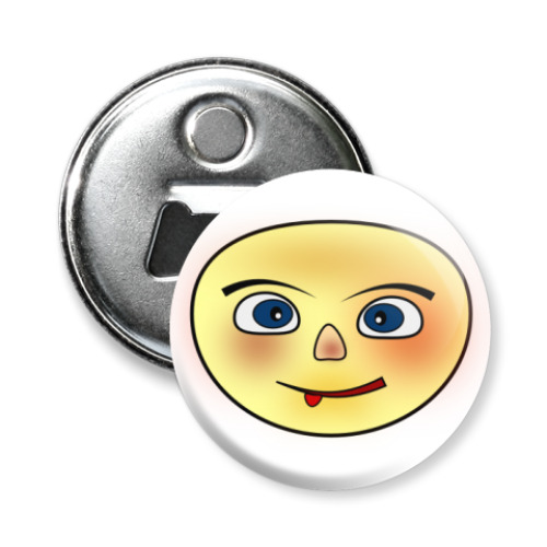 Магнит-открывашка с принтом Колобок