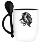 Кружка с ложкой