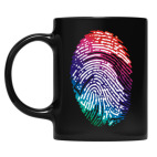 Кружка цветная UV-DTF