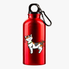 Металлическая бутылка 400 мл UV-DTF