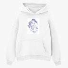 Толстовка худи оверсайз