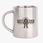 Кружка металлическая