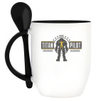 Кружка с ложкой