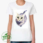 Женская футболка органик