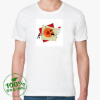 Мужская футболка органик