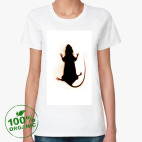 Женская футболка органик