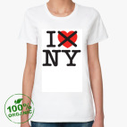 Женская футболка органик