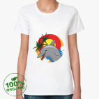 Женская футболка органик