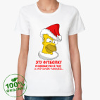 Женская футболка органик