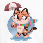 Кот под зонтом