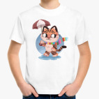 Кот под зонтом