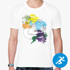 Мужская спортивная футболка