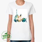 Женская футболка органик