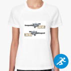 Женская спортивная футболка