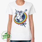 Женская футболка органик