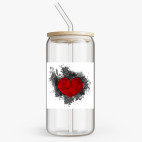 Банка с бамбуковой крышкой