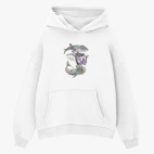 Толстовка худи оверсайз