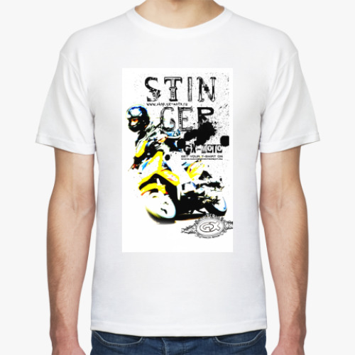 Футболка с принтом Gx-Moto Stinger 05
