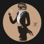 Animal Fashion: S is for Sloth in Smoking