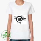 Женская футболка органик