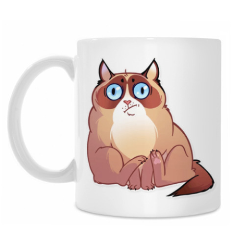 Кружка с принтом Funny Cat