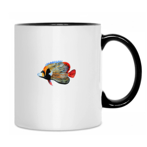 Кружка с принтом рыбный день