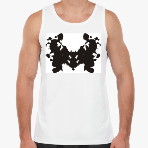 Майка с принтом тест Роршаха