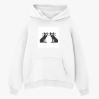 Толстовка худи оверсайз