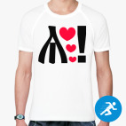 Мужская спортивная футболка